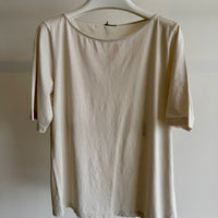 F152 - Ballet Neck Tee - Ivory