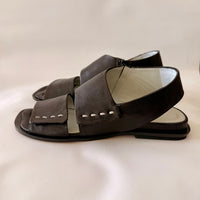 Double Strap Sandal - Black