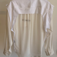 Rely Cut Out Shirt - White