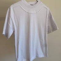 Cut Out Tee - White