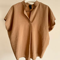 Mare Shirt - Tan Para Drape