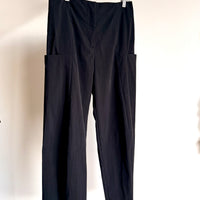 Seamed Margo Pant - Black