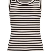 Dagna Tank - Blk/Ivory