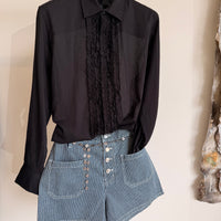 Harley Striped Short - Indigo Stripe