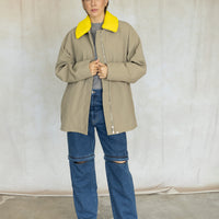 Lotte Nylon Carcoat - Khaki