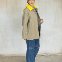 Lotte Nylon Carcoat - Khaki