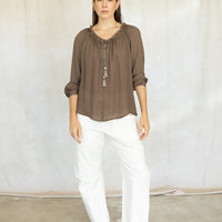 Carley Silk Blouse