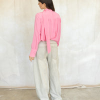 Dottir Pant - Khaki Salinas Denim