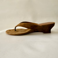 Micro Wedge Thong - Taupe