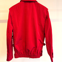 Fall Nylon Snap Bomber - Red