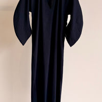 Long Opi Dress - Ripple Twill - Navy