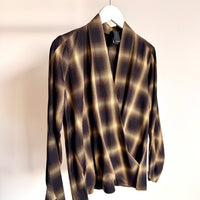 Jazmin Shirt - Brown/Black City Plaid