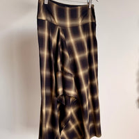 Ero Skirt - Brown/Black City Plaid