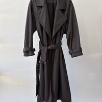 Oversize Trench w/Back Vent - Truffle