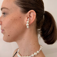 Domingo Earrings - Pearl