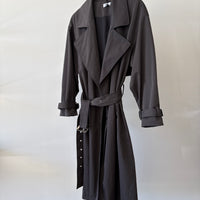 Oversize Trench w/Back Vent - Truffle