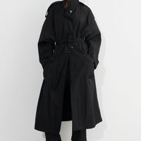 Cada Oversized Trench - Black