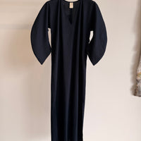 Long Opi Dress - Ripple Twill - Navy