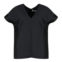 Folded Deconstructed Pants Top - Navy