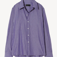 Rafael Classic Shirt - Blue/White Stripe