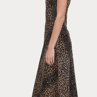 Adri Dress - Leopard Corduroy