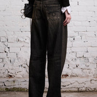 Alice Slim Straight Leg Jean - Abbey Black