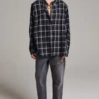 Ralph Oversized Mens Shirt Check