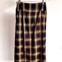 Ero Skirt - Brown/Black City Plaid
