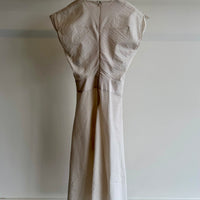 Wrap Nio Dress - Ripple Twill - Chalk