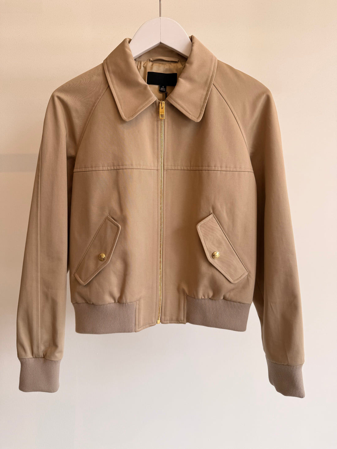 Saul Bomber - Beige