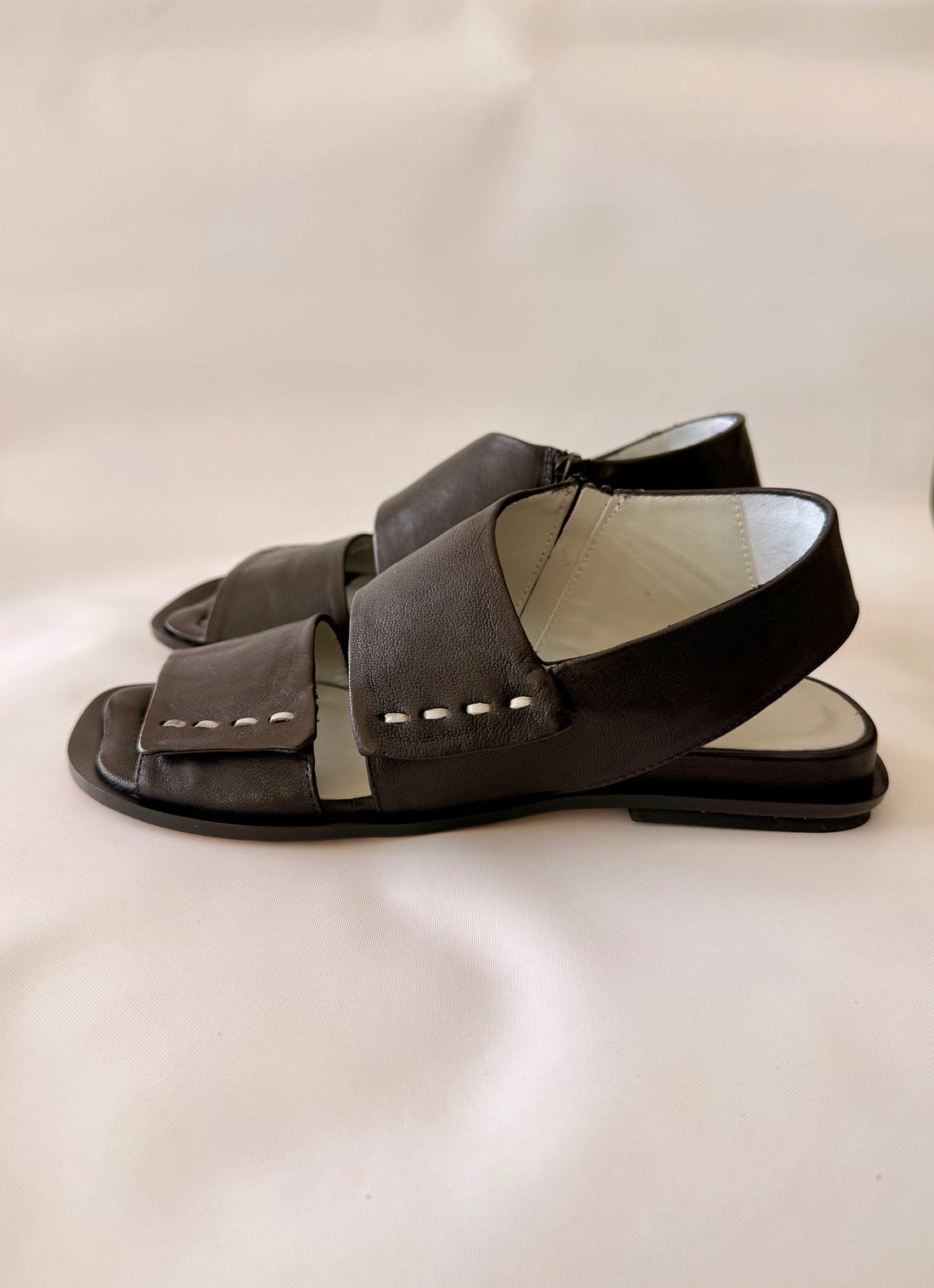 Double Strap Sandal - Black