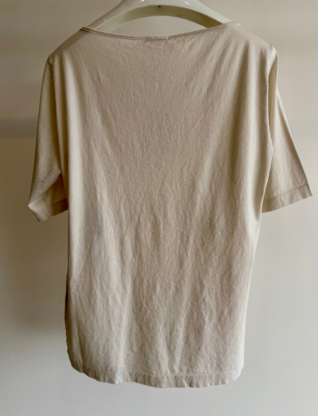 F152 - Ballet Neck Tee - Ivory