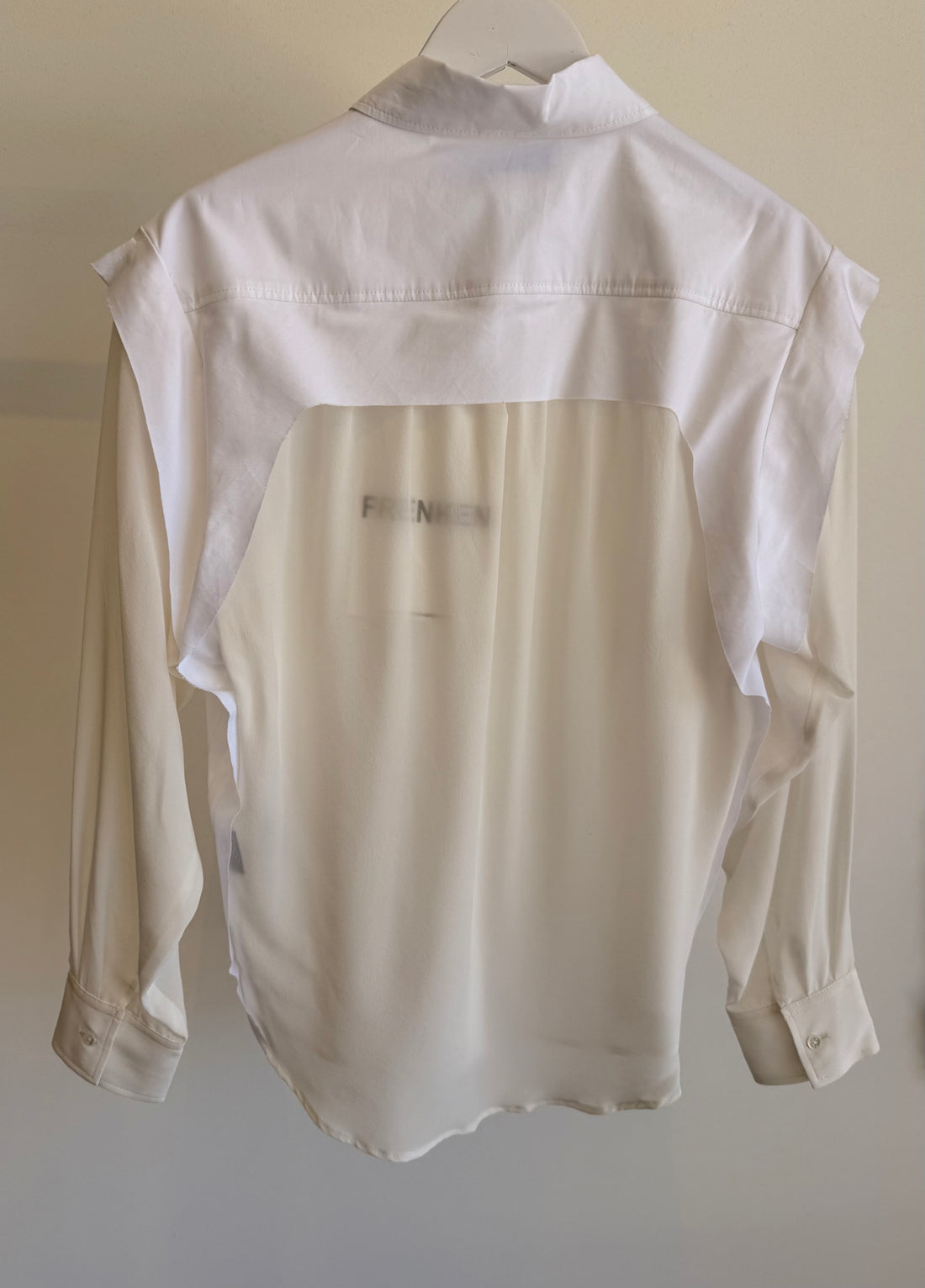 Rely Cut Out Shirt - White