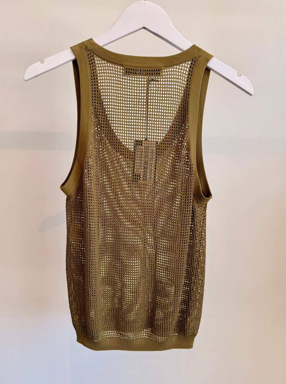 Comby Tank Top - Sage Green