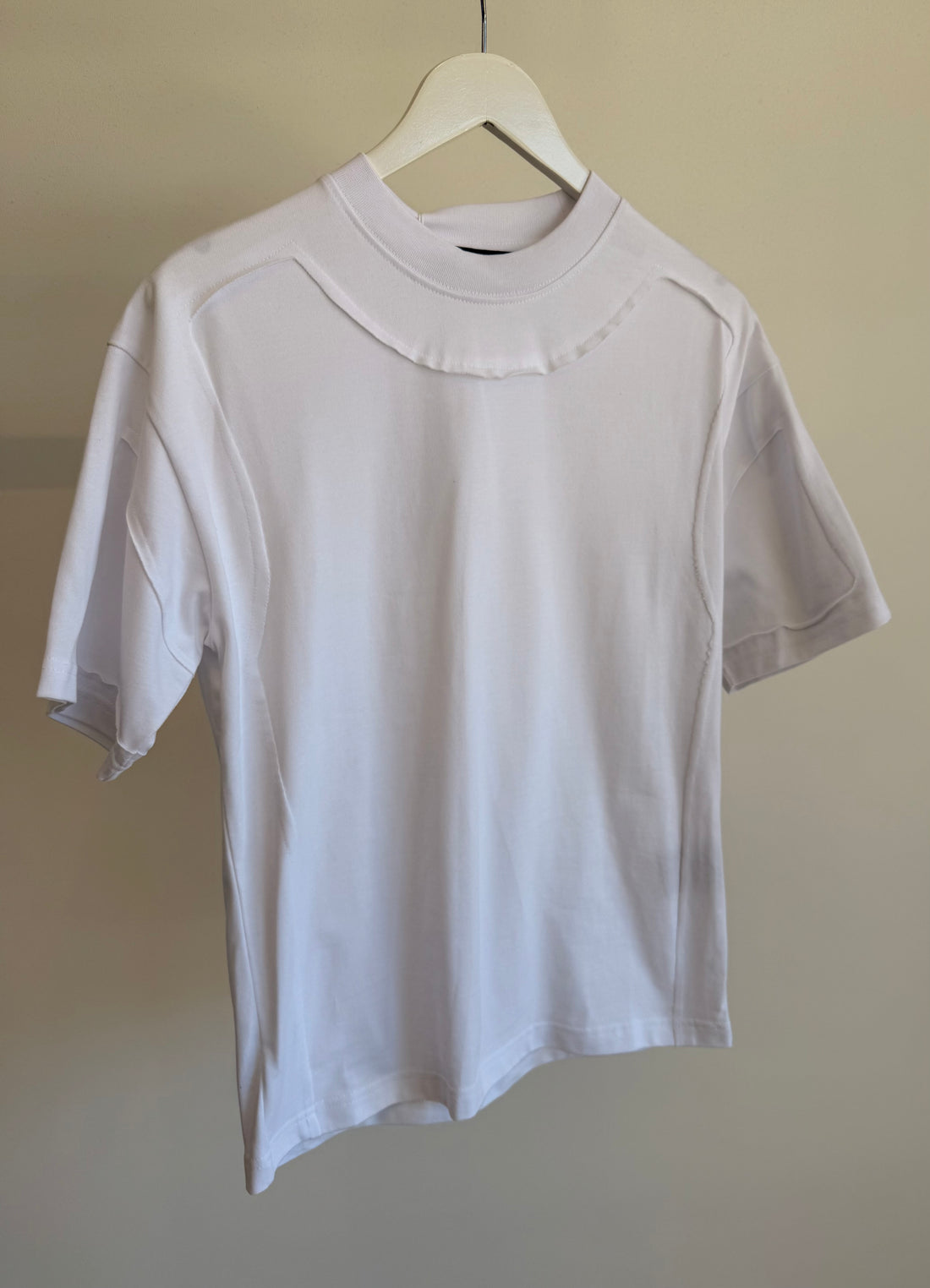 Cut Out Tee - White