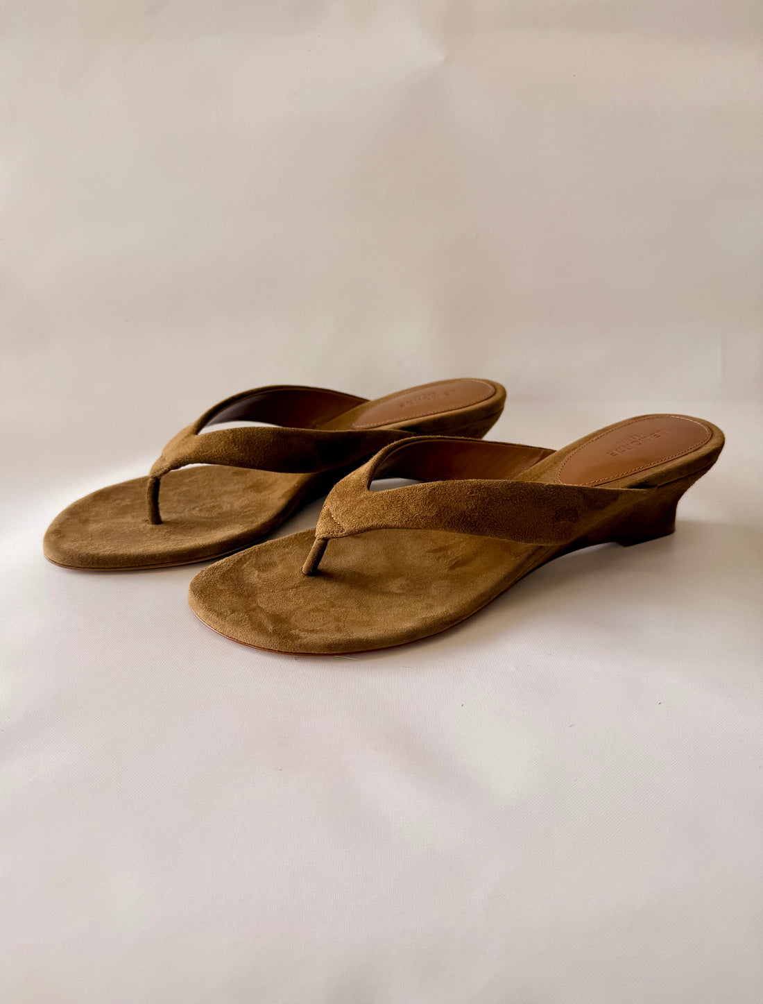 Micro Wedge Thong - Taupe