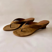 Micro Wedge Thong - Taupe