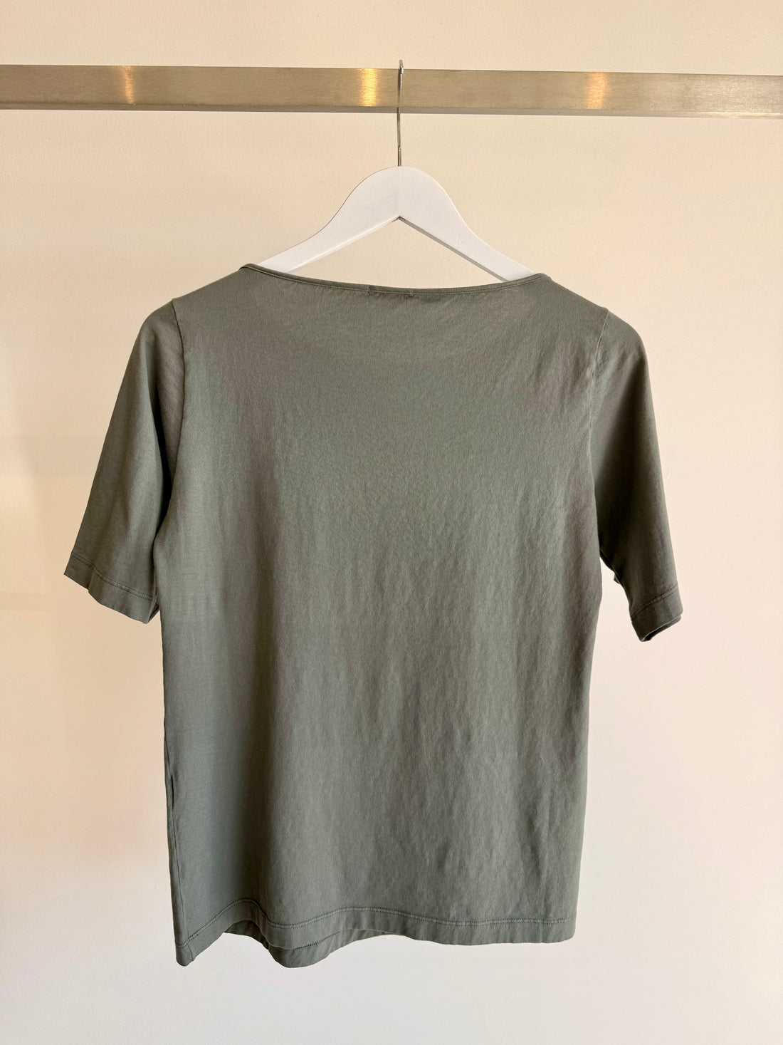 F152 - Ballet Neck Tee - Green