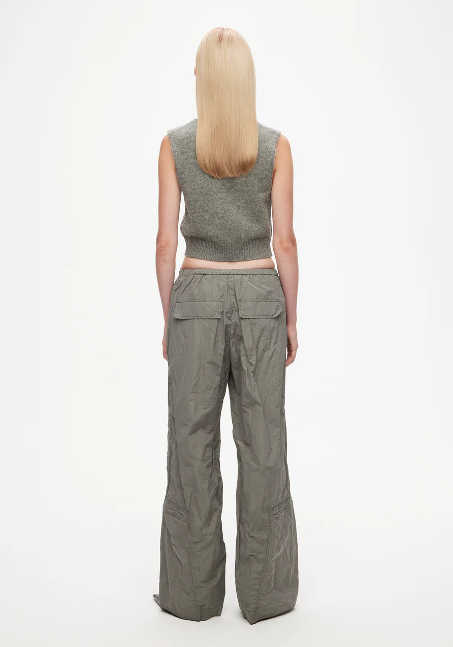 Knitted Vest - Grey Melange