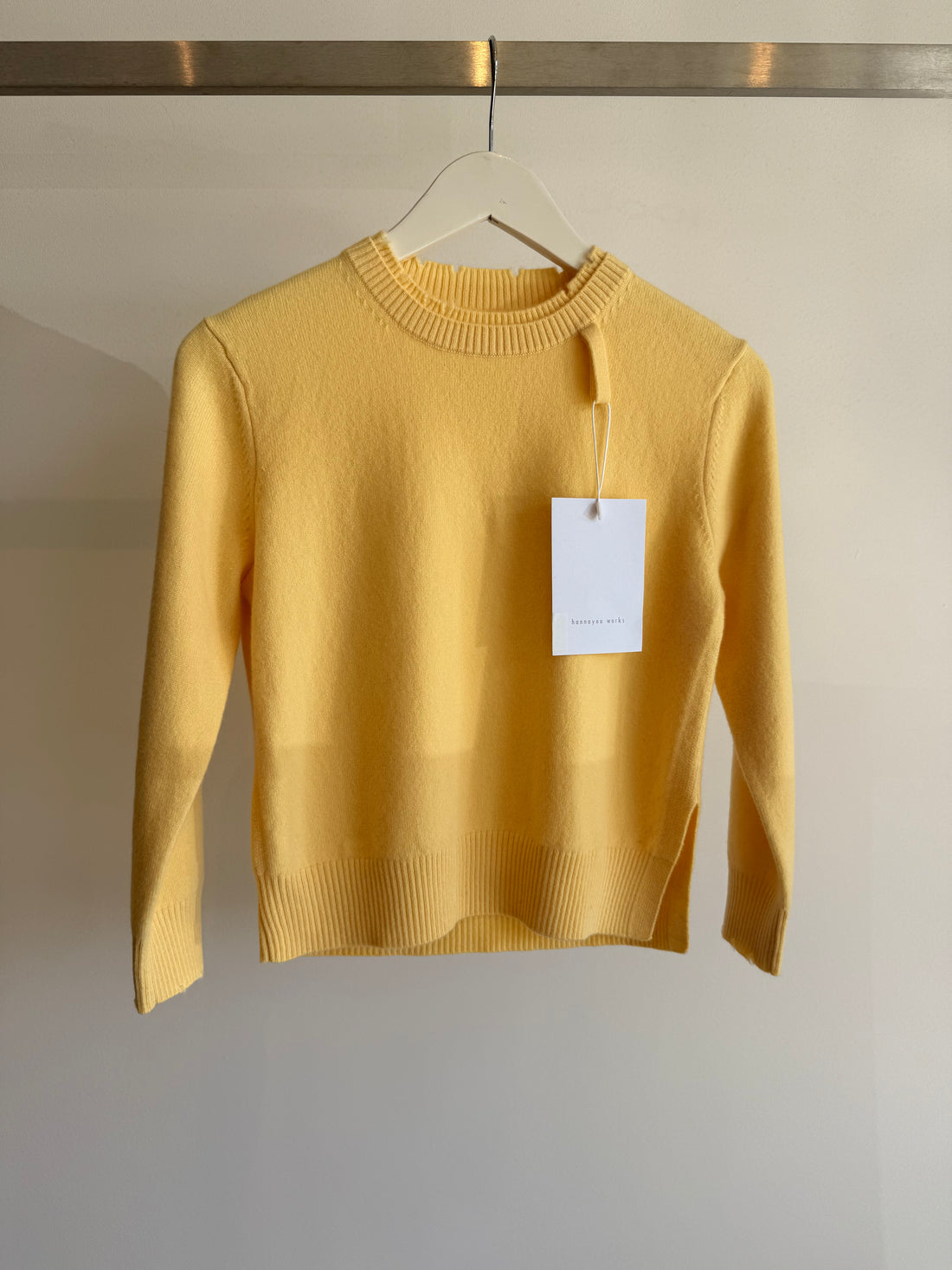 Mute Pullover - Creamy Yellow