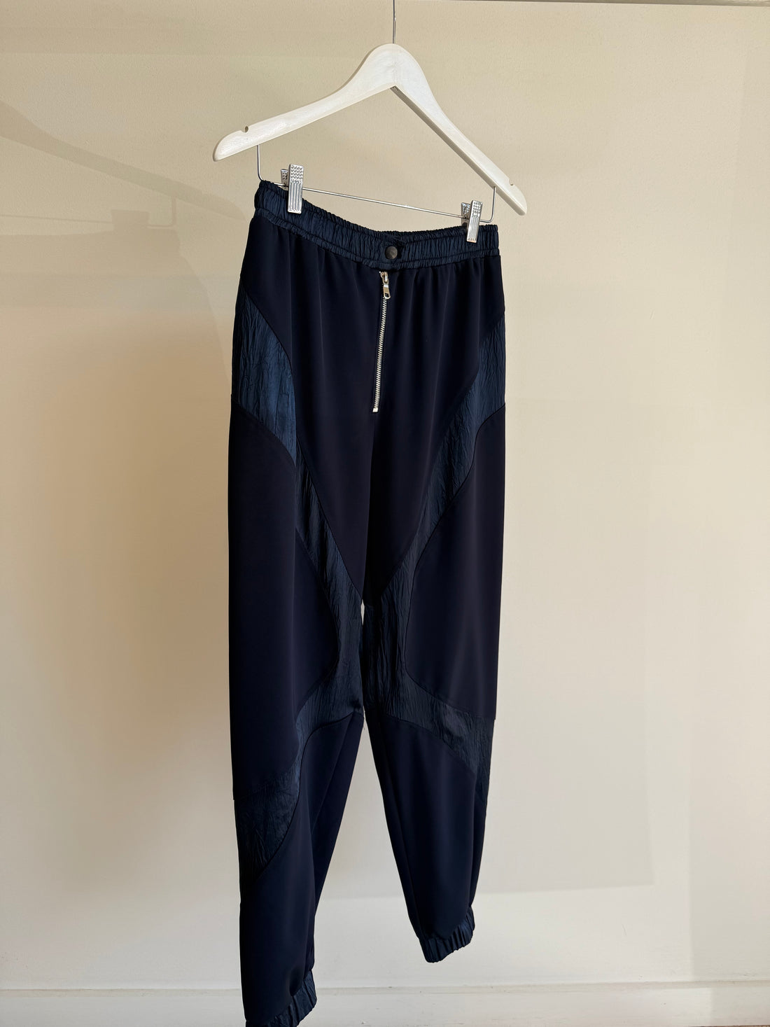 Combo Moto Trousers - Midnight / Satin