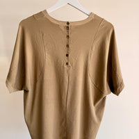 J193 - 3/4 Sleeve Top - Nut