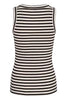 Dagna  Tank - Blk/Ivory