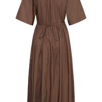 Haze Wrap Dress - Coffee Quartz