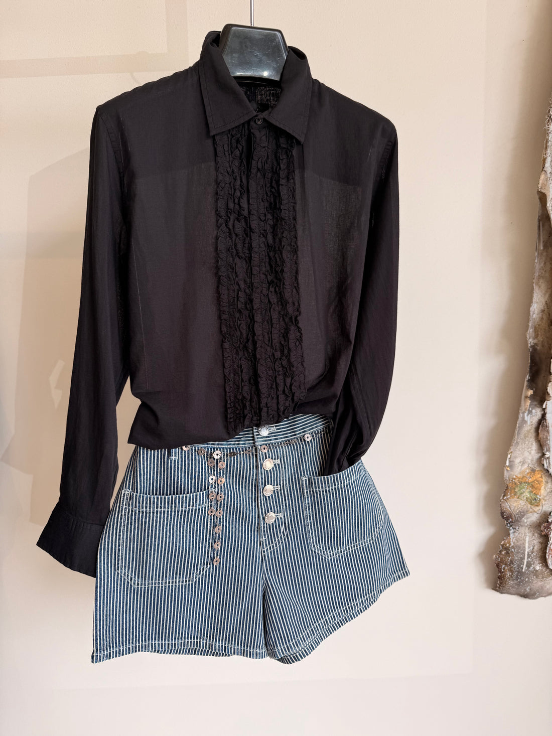 Harley Striped Short - Indigo Stripe