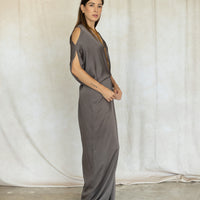 Long Mui Dress - Olive