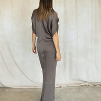 Long Mui Dress - Olive