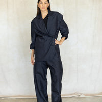 Crispy Nylon Winslow Pant - Navy