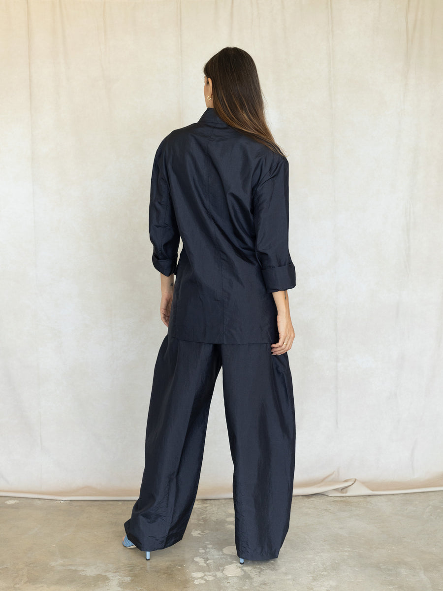 Crispy Nylon Winslow Pant - Navy