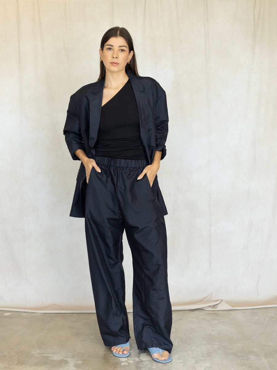 Crispy Nylon Winslow Pant - Navy